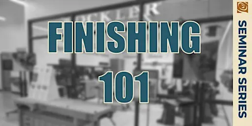 Finishing 101
