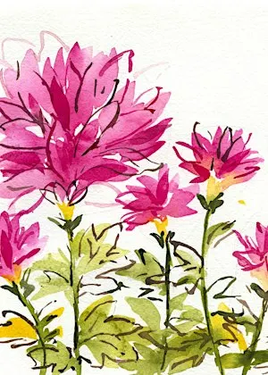 Workshop | Wild Garden: Expressive Floral Art in Watercolor and Ink