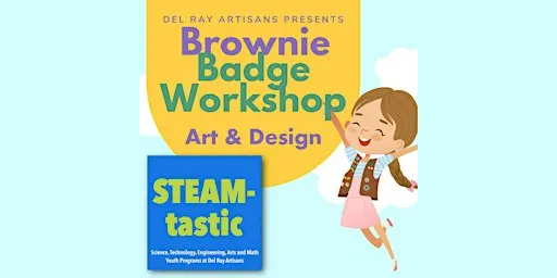 Girl Scout "Art and Design" Brownie Badge Workshop at Del Ray Artisans