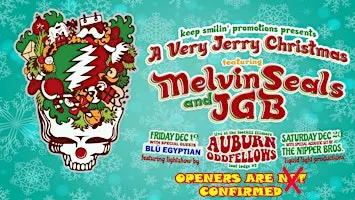 VERY JERRY XMAS 2026 NIGHT 1 FRIDAY @ THE AUBURN ODD FELLOWS LODGE