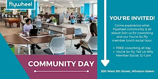 Community Day at Flywheel Winston-Salem!