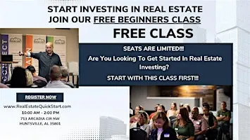 Free Beginner's Class to Real Estate Investing