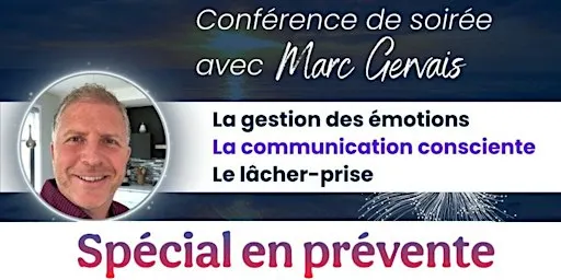 St-Lin-Laurentides : Jeudi 19 nov. 2026 à 19h30 – Conférence Marc Gervais