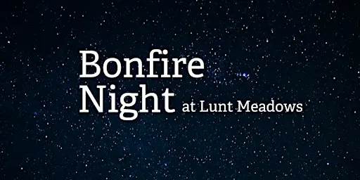 Wildlife Friendly Bonfire Night at Lunt Meadows