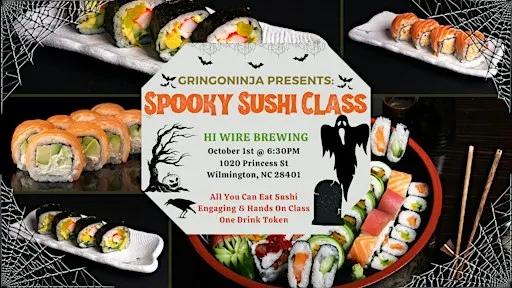Spooky Sushi Class