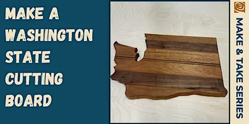 Washington State Shaped Cutting Board