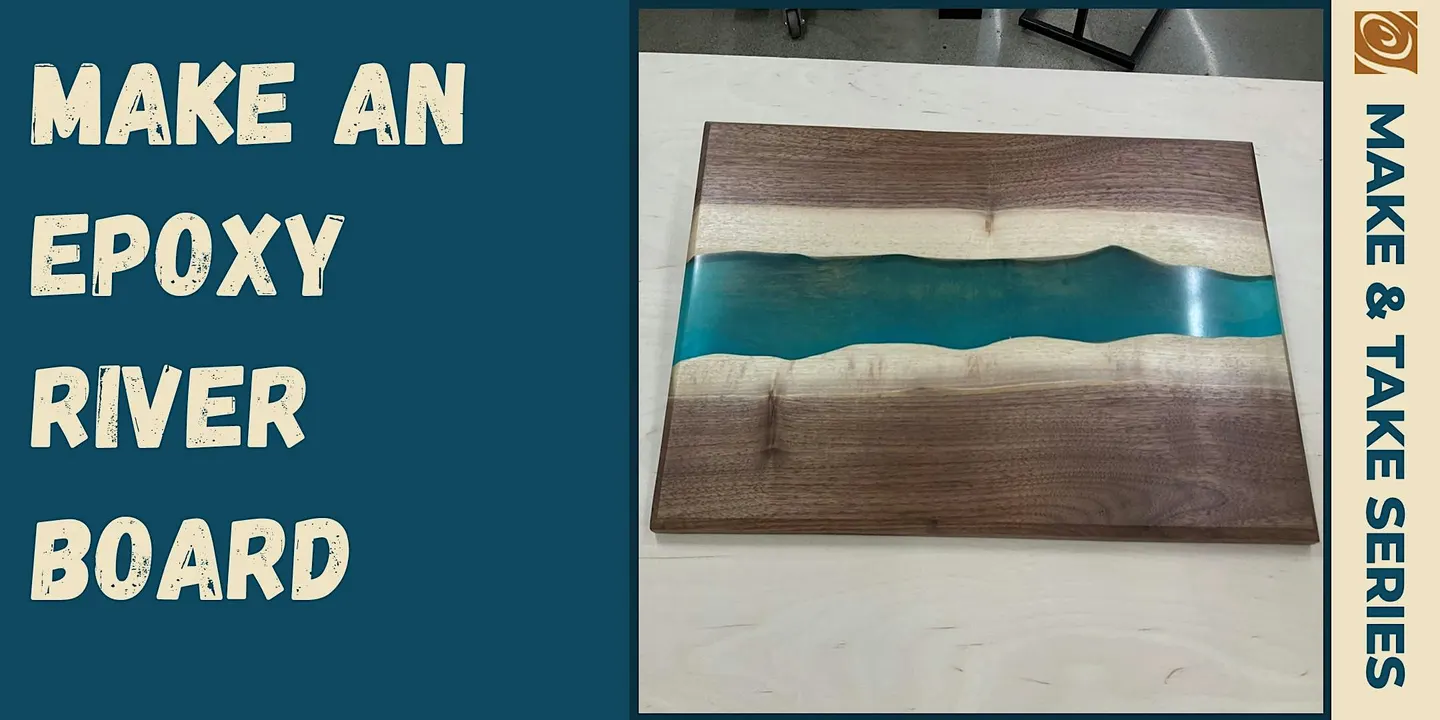 Epoxy River Charcuterie Board