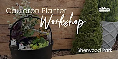 DIY Cauldron Planter | KIDS Workshop | Sherwood Park