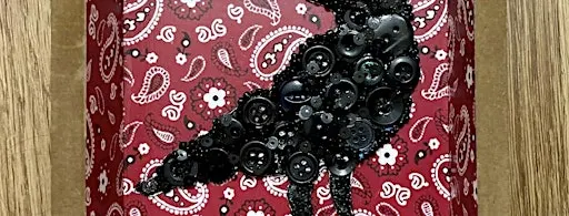 Button Birds- Crow Art Class