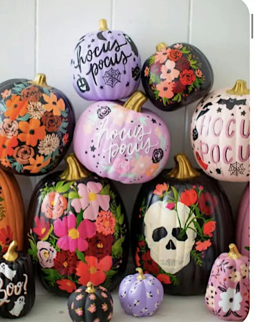 Spooky Pumpkins Paint and Sip