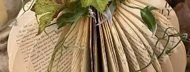 Book Page Pumpkin Art & Craft Class