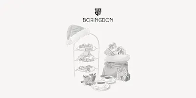 Festive Afternoon Tea with Father Christmas at Boringdon Hall Hotel