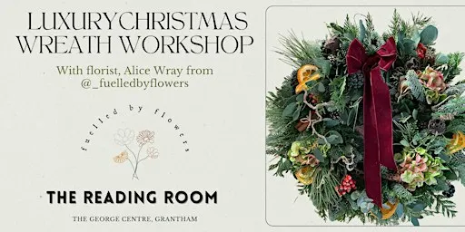Luxury Wreath Workshop at The Reading Room
