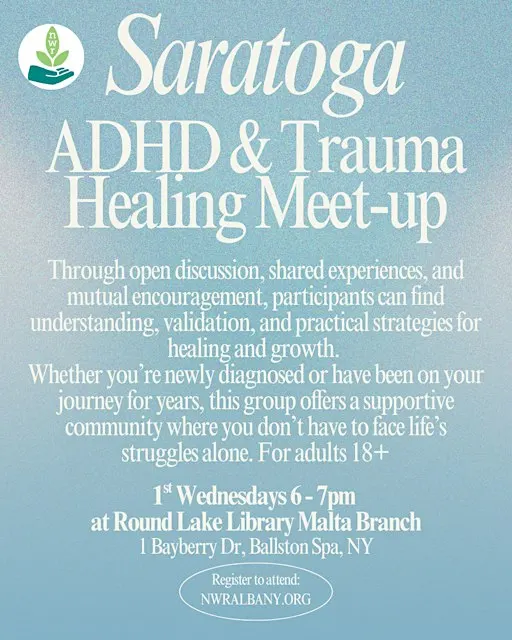 Saratoga ADHD & Trauma Healing Meet-up