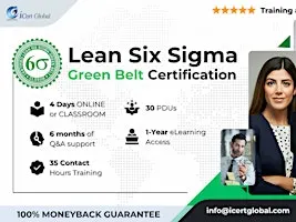 Lean Six Sigma Green Belt Certification Bootcamp in Cleveland, OH