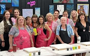 Thursday Night Ladies Night at Hawaii Fluid Art - Johns Creek