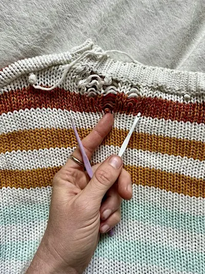 Medium-Heavyweight Knit Mending Class