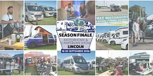 The Motorhome & Campervan Show Season Finale 2026 - Day Tickets