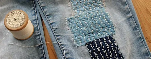Sweet Stitches: Sashiko Mending with Natural Dyes