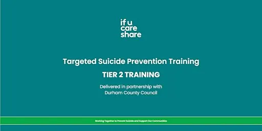 Tier 2 Suicide Awareness Training – In Person Session