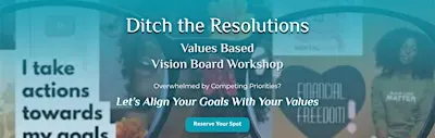 Values Based Vision Board Workshop