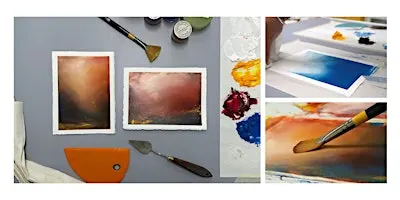 Atmospheric Landscapes Using Oils and Cold Wax with Paula Dunn
