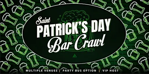 St Patrick’s Day Fremont Street Bar Crawl
