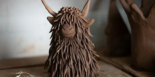 Clay Highland Cow Workshop for Adults