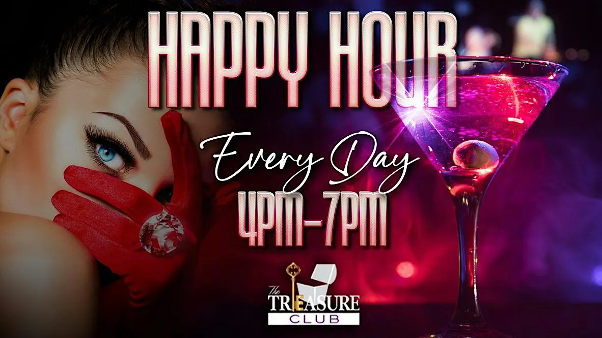 Happy Hour at The Treasure Club