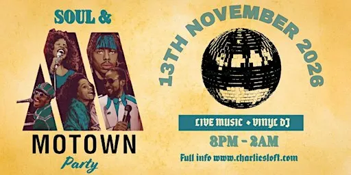 Motown Party - Live Music & Vinyl DJ