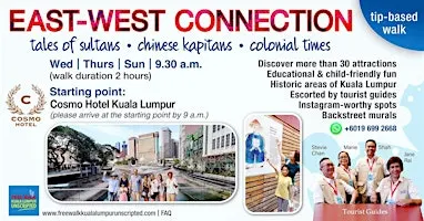 East-West Connection walk in Kuala Lumpur (tip-based)-Sunday session