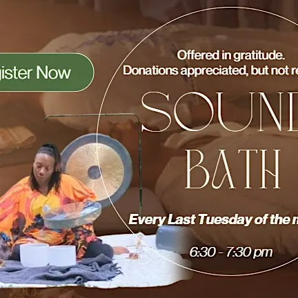 Monthly Community Sound Bath