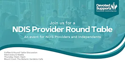 NDIS Providers Round Table - November 2026