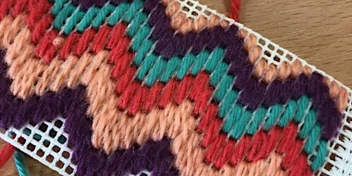 Bargello (tapestry embroidery) AFTERNOON with Kim Searle