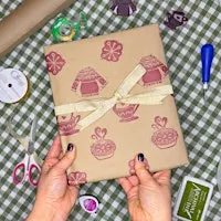 DIY Gift wrap workshop