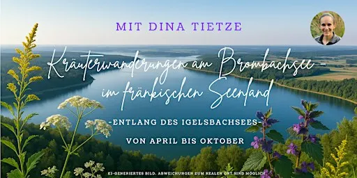 Dina Tietze - Kräuterwanderungen am Brombachsee im fränkischen Seenland