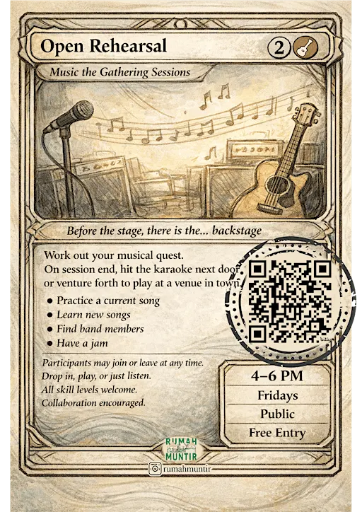 Open Rehearsal — Music the Gathering Sessions