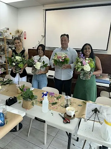 Creative Blooms: Flower Arranging Workshop