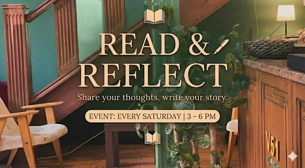 Read & Reflect | A silent reading event with a not-so-silent discussion