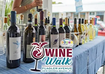 Wine Walk along Flagler Avenue!