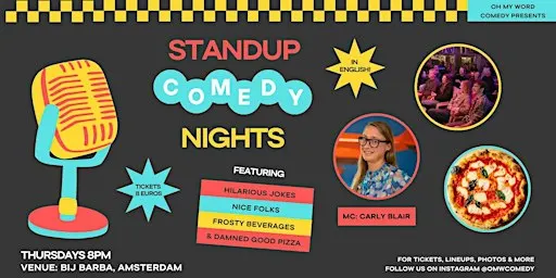 Oh My Word English Standup Comedy Night