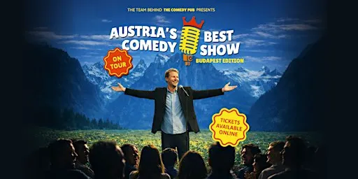 Austria’s Best Comedy Show – Budapest Edition | English Stand-Up Comedy