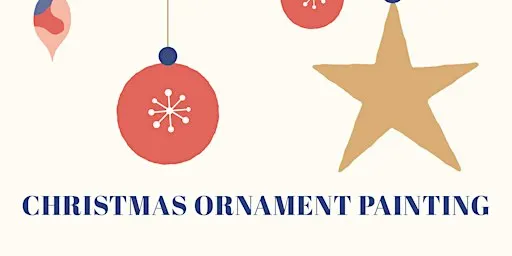 Ceramic Christmas decoration painting workshop