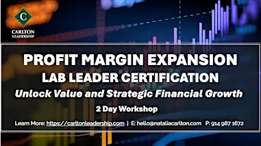 Profit Margin Expansion Lab Leader Training | October 20 - 21, 2026