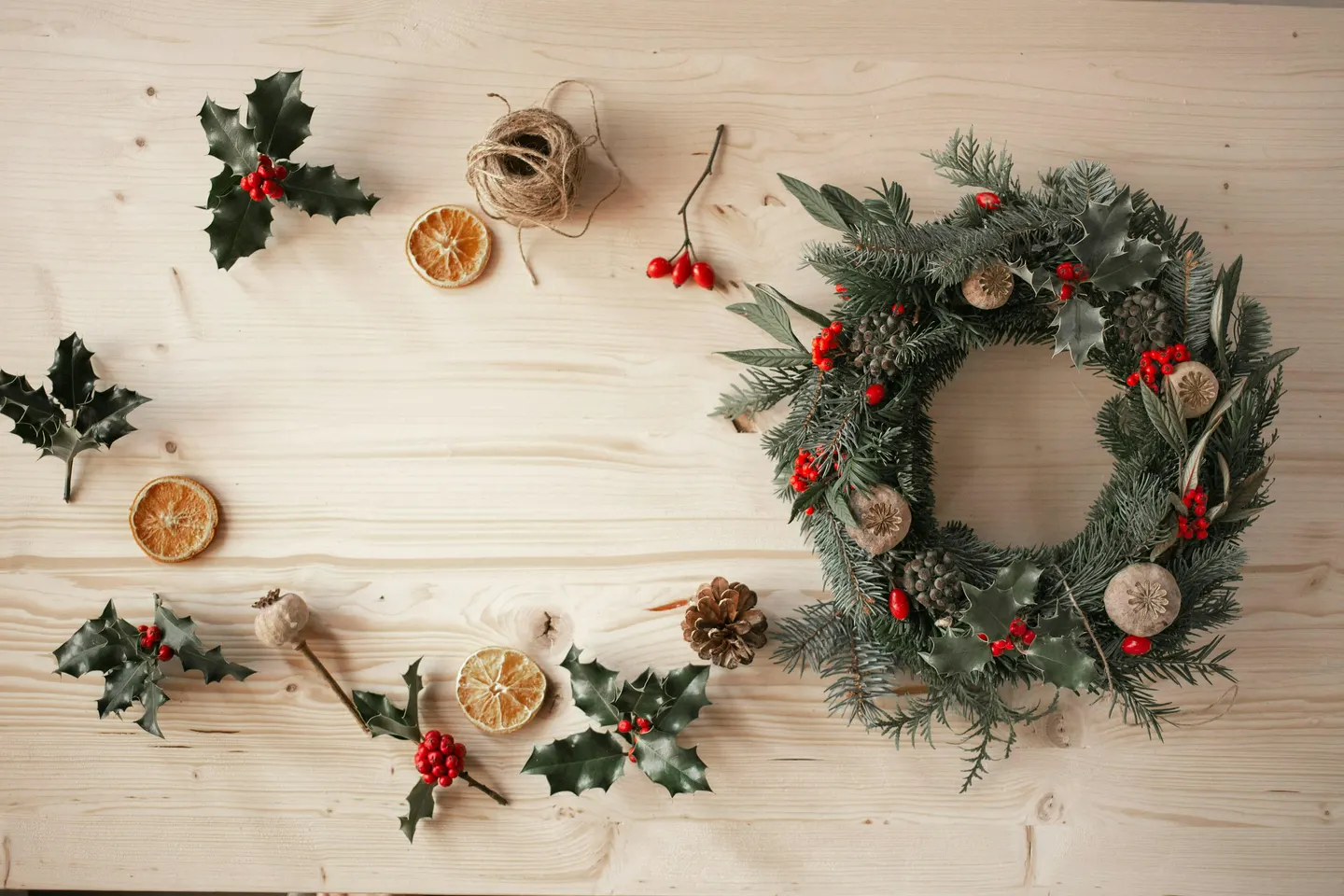 Christmas Luxury Wreath Workshop - Tickton Methodist Church Hall