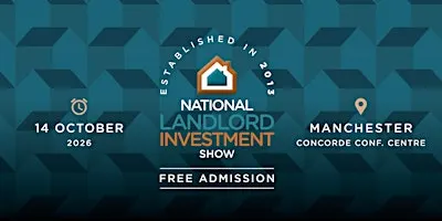 National Landlord Investment Show (scroll down to get tickets)