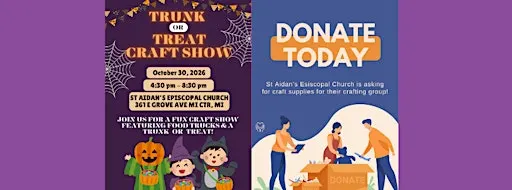 Halloween Craft & Vendor Show + Trunk or Treat