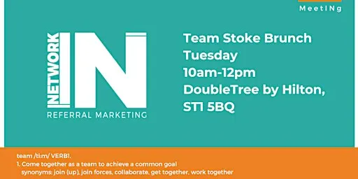 NetworkIN Team Stoke Brunch Fortnightly Meeting