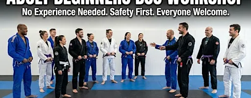 Adult Beginners Brazilian Jiu Jitsu (BJJ) Introduction Workshop