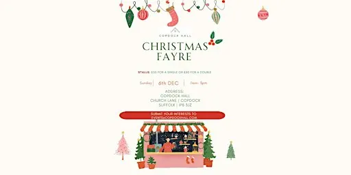 Copdock Hall Christmas Fayre